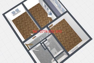 Apartament cu 3 camere decomandat în Județean - 1
