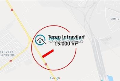 Teren agricol intravilan de 15000 mp, în Vest - 3