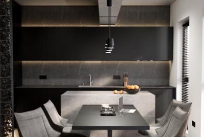 Apartament cu 3 camere semidecomandat, mobilat în Pipera