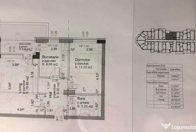 Apartament cu 2 camere decomandat în Central - 2