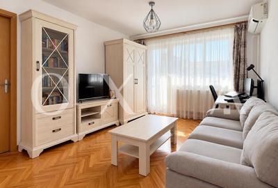 Apartament cu 2 camere semidecomandat, mobilat în Girocului