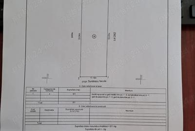 Teren de 911 mp, în Schela - 1