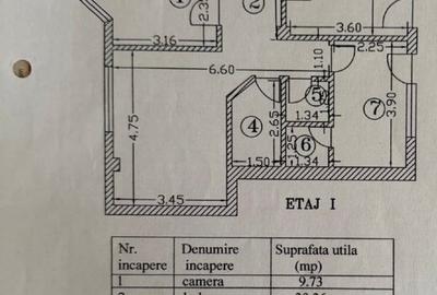 Apartament cu 3 camere decomandat, mobilat în Moșilor