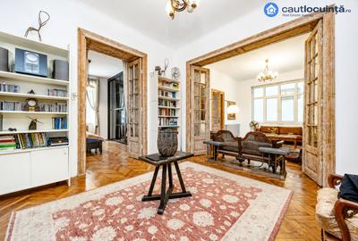 Apartament cu 6 camere, mobilat în P-ța Victoriei