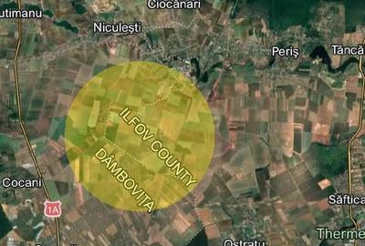 Teren de 250000 mp, în Periș - 3