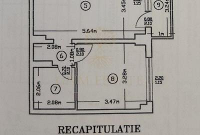 Apartament cu 2 camere semidecomandat în Vitan