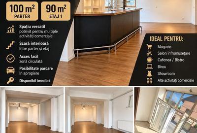 Spațiu comercial, de 190 mp, în Ultracentral