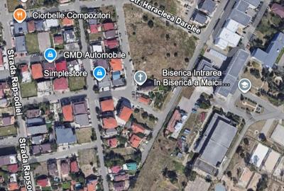 Teren Construcții intravilan de 500 mp, în Primo