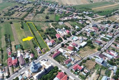 Teren de 4699 mp, în Milcovul