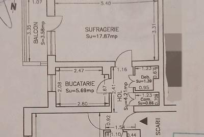 Apartament cu 2 camere decomandat în ICIL