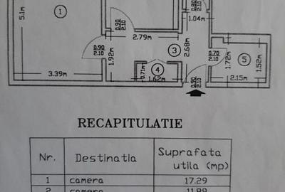 Apartament cu 2 camere decomandat în Colentina