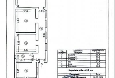 Casă individuală cu 3 camere cu Canalizare în Zona Industrială - 4
