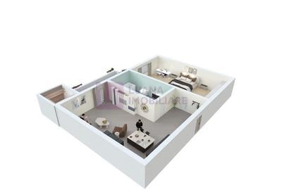 Apartament cu 2 camere decomandat în Aeroport - 11