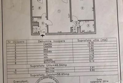 Apartament cu 2 camere semidecomandat în Central - 1