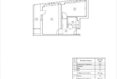 Apartament cu 2 camere decomandat în Nicolae Grigorescu
