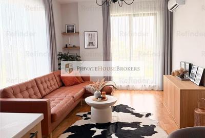 Apartament cu 2 camere semidecomandat în Băneasa