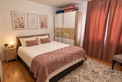Apartament cu 2 camere semidecomandat, mobilat în Turnișor