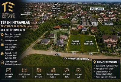 Teren de 364 mp, în Giroc
