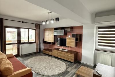 Apartament cu 3 camere decomandat, mobilat în Central