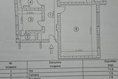 Apartament cu 3 camere decomandat în Central