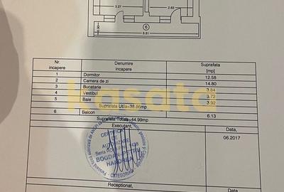 Apartament cu 2 camere decomandat în Pipera