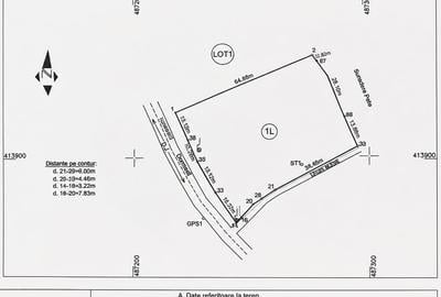 Teren Construcții intravilan de 3097 mp, în Corbi