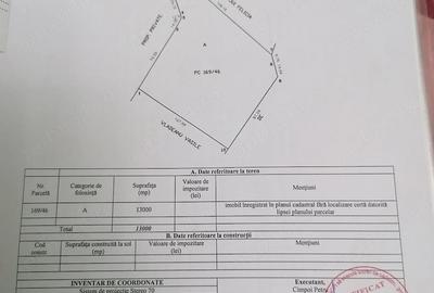 Teren de 13000 mp, în Hudum