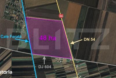 Teren de 480000 mp, în Siloz