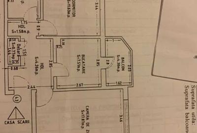 Apartament cu 2 camere decomandat în Central - 2