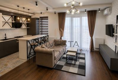 Apartament cu 2 camere semidecomandat, mobilat în Europa