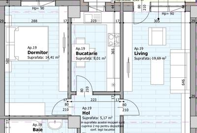 Apartament cu 2 camere decomandat în Galata - 2