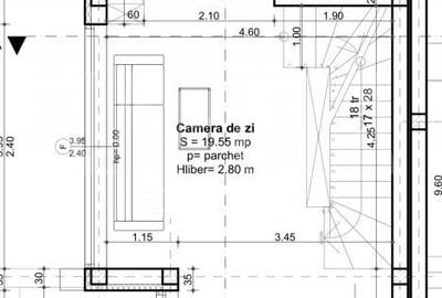 Duplex cu 4 camere cu Canalizare în Borhanci - 4