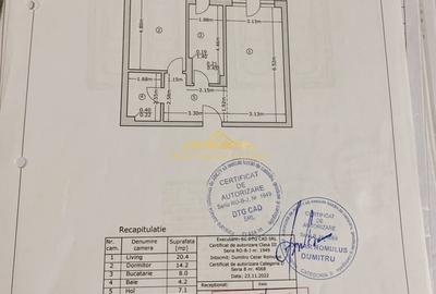 Apartament cu 2 camere decomandat în Titan - 15