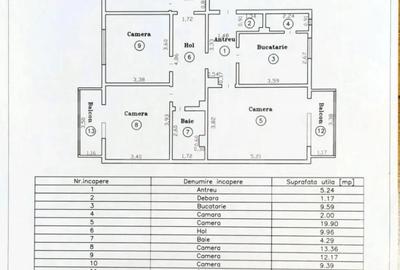 Apartament cu 4 camere decomandat în Steaua - 1