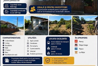 Casă cu 5 camere cu Teren 814 Mp în Central - 4