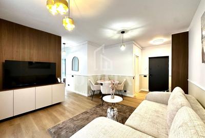 Apartament cu 3 camere semidecomandat, mobilat în Florești