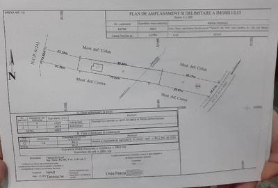 Casă cu 3 camere cu Teren 2800 Mp în Nord