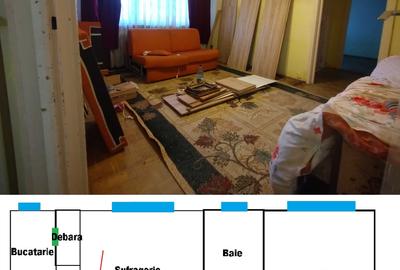 Apartament cu 2 camere nedecomandat în Central - 1