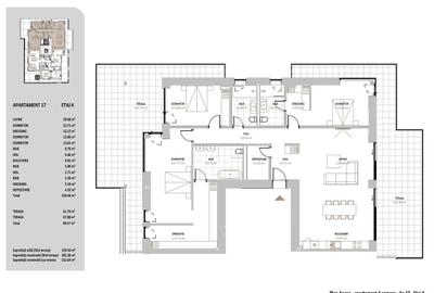 Apartament cu 4 camere în Central - 1