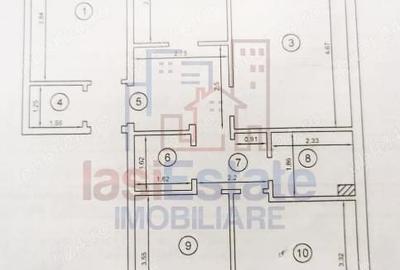 Apartament cu 4 camere decomandat în Galata