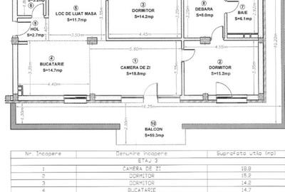 Apartament cu 4 camere semidecomandat, mobilat în Borhanci - 2