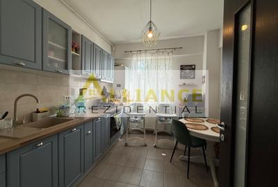 Apartament cu 2 camere decomandat, mobilat în Central