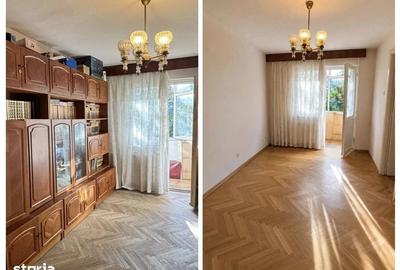 Apartament cu 3 camere semidecomandat în Km 4
