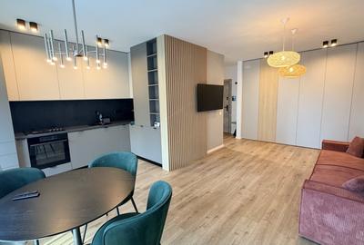 Apartament cu 2 camere semidecomandat, mobilat în Plopilor