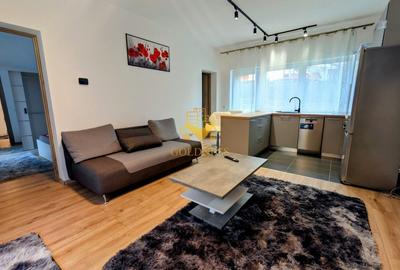Apartament cu 2 camere semidecomandat, mobilat în Bună Ziua