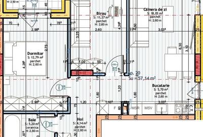 Apartament cu 3 camere semidecomandat în Florești - 3