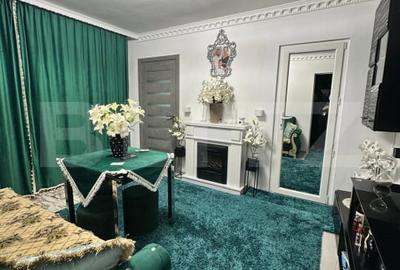 Apartament cu 2 camere semidecomandat, mobilat în Micro 1