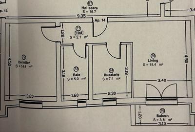 Apartament cu 2 camere decomandat în Rudicica - 1
