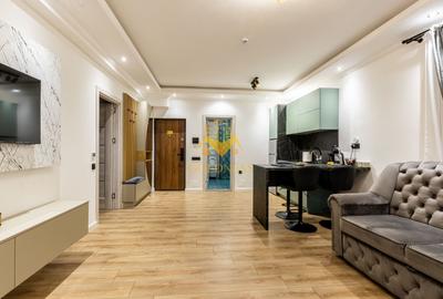 Apartament cu 2 camere semidecomandat, mobilat în Între Lacuri