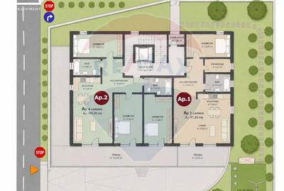 Apartament cu 4 camere semidecomandat în Semicentral - 14